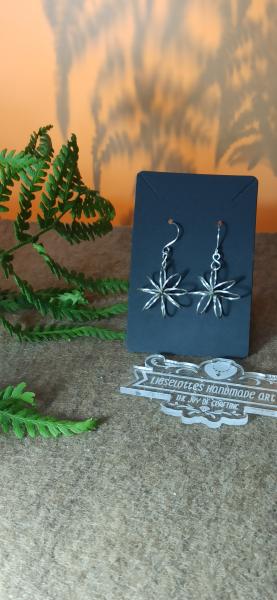 Ohrhänger Kupfer silberfarben